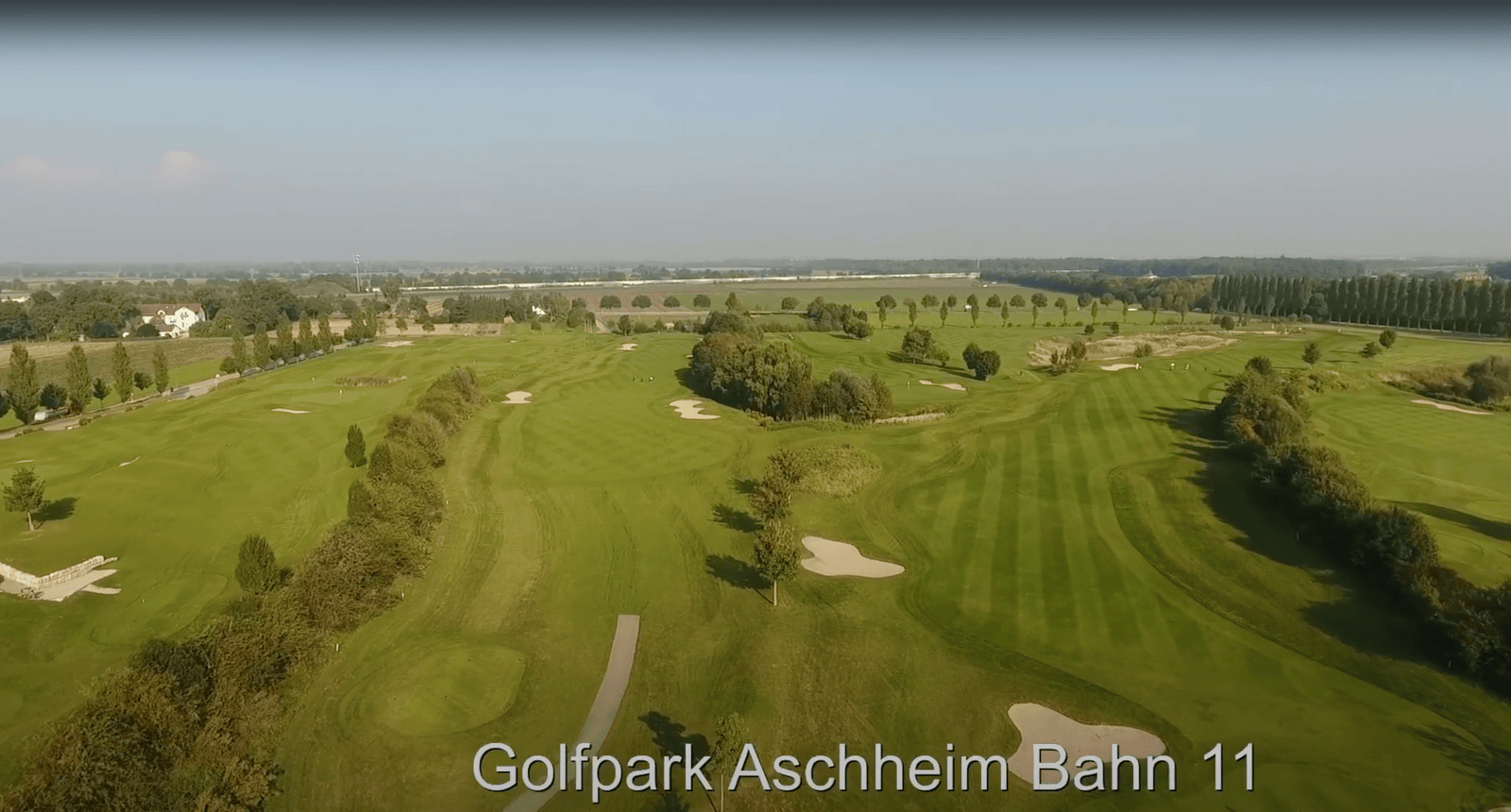 Überflug Bahn 11 Golfpark München Aschheim